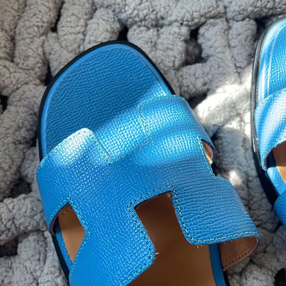 BLUE SANDALS - Picture 2 of 8